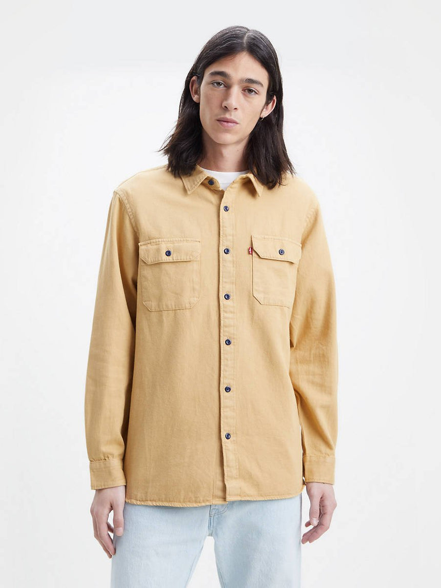 Levi's Jackson Worker Woven - Beige - Spin Limit Boardshop