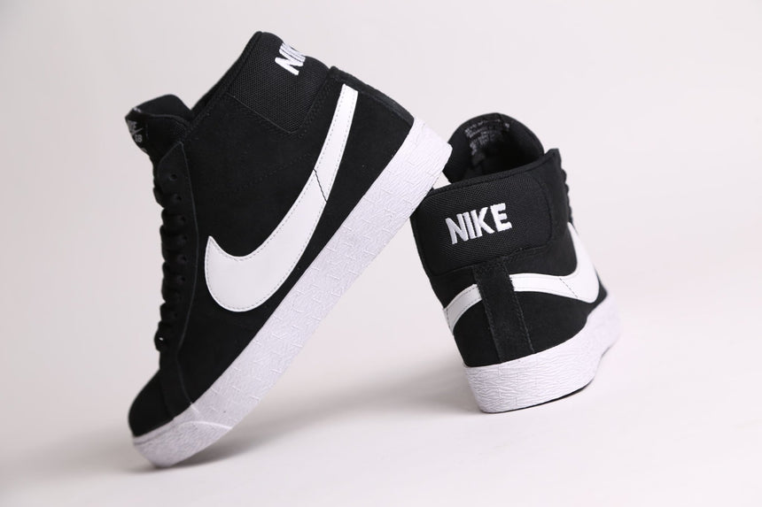Nike Sb Blazer Mid - Black White - Spin Limit Boardshop
