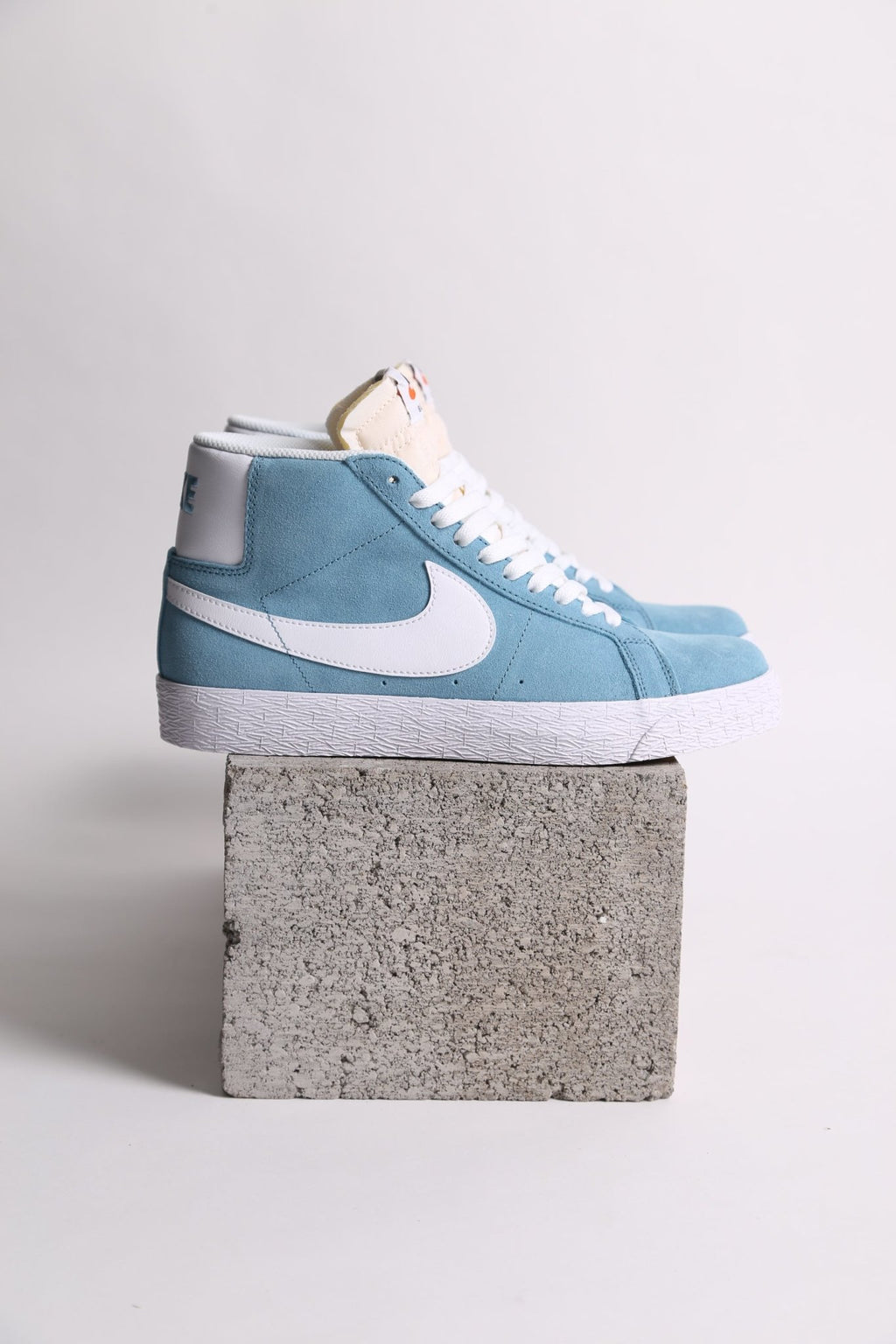 Nike Sb Blazer Mid Blue White Spin Limit Boardshop