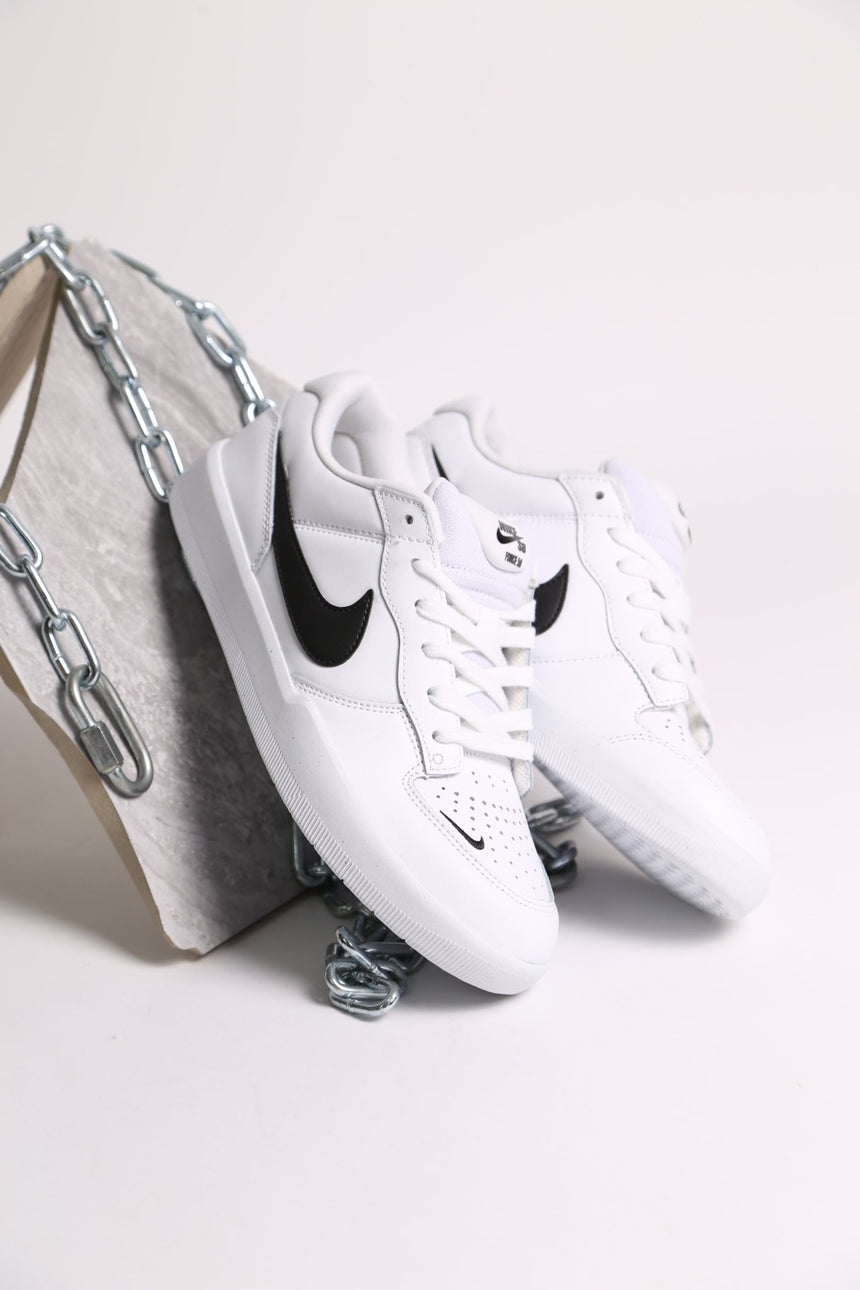 Nike Sb Force 58 - White&Black - Spin Limit Boardshop