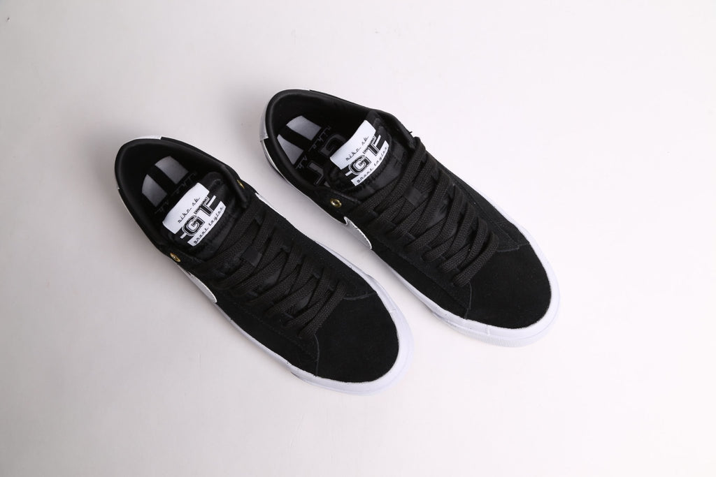 Nike blazer low gt black white best sale