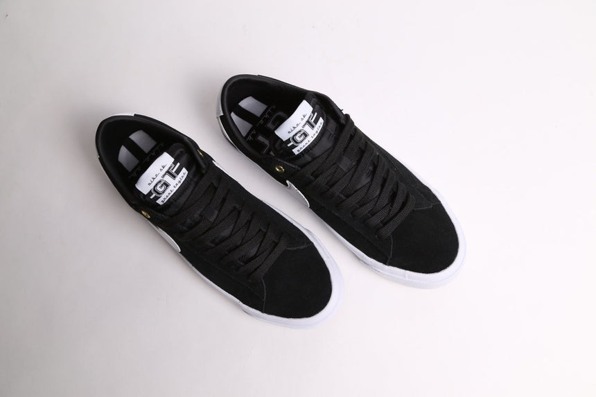 Nike Sb Zoom Blazer Low Pro GT - Black White - Spin Limit Boardshop