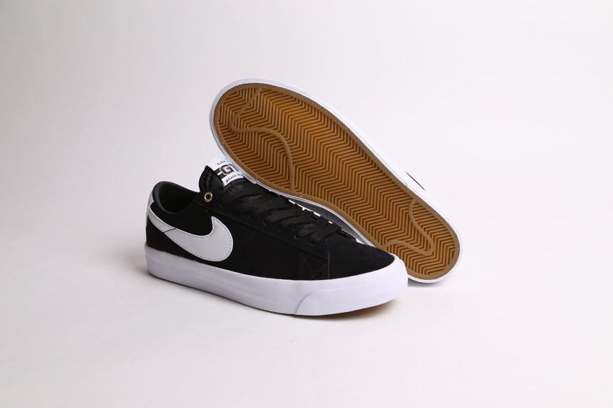 Nike Sb Zoom Blazer Low Pro GT - Black White - Spin Limit Boardshop