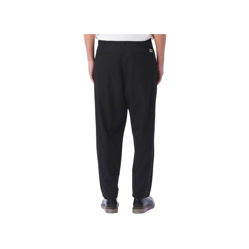 Obey Fubar Pleated Pant - Black - Spin Limit Boardshop