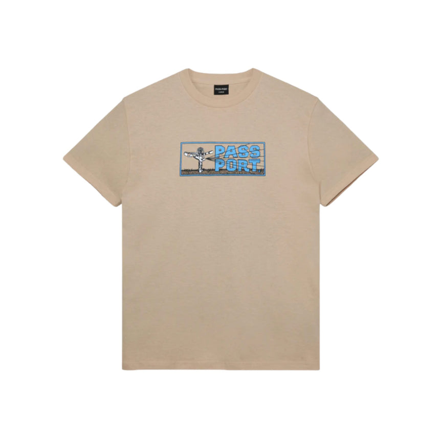 Pass Port Water Restrictions Tee - Sand - Spin Limit Boardshop