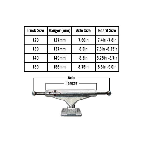 Trucks Independent Forged Titanium - Silver - Spin Limit Boardshop
