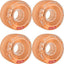 Wheels Globe Bruiser Clear Honey - assortiment de couleurs - Spin Limit Boardshop