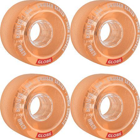 Wheels Globe Bruiser Clear Honey - assortiment de couleurs - Spin Limit Boardshop
