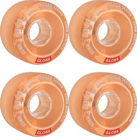 Wheels Globe Bruiser Clear Honey - assortiment de couleurs - Spin Limit Boardshop