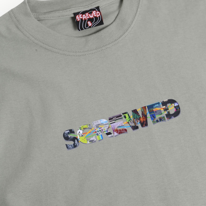 Screwed Clavier Tee - Pale Green
