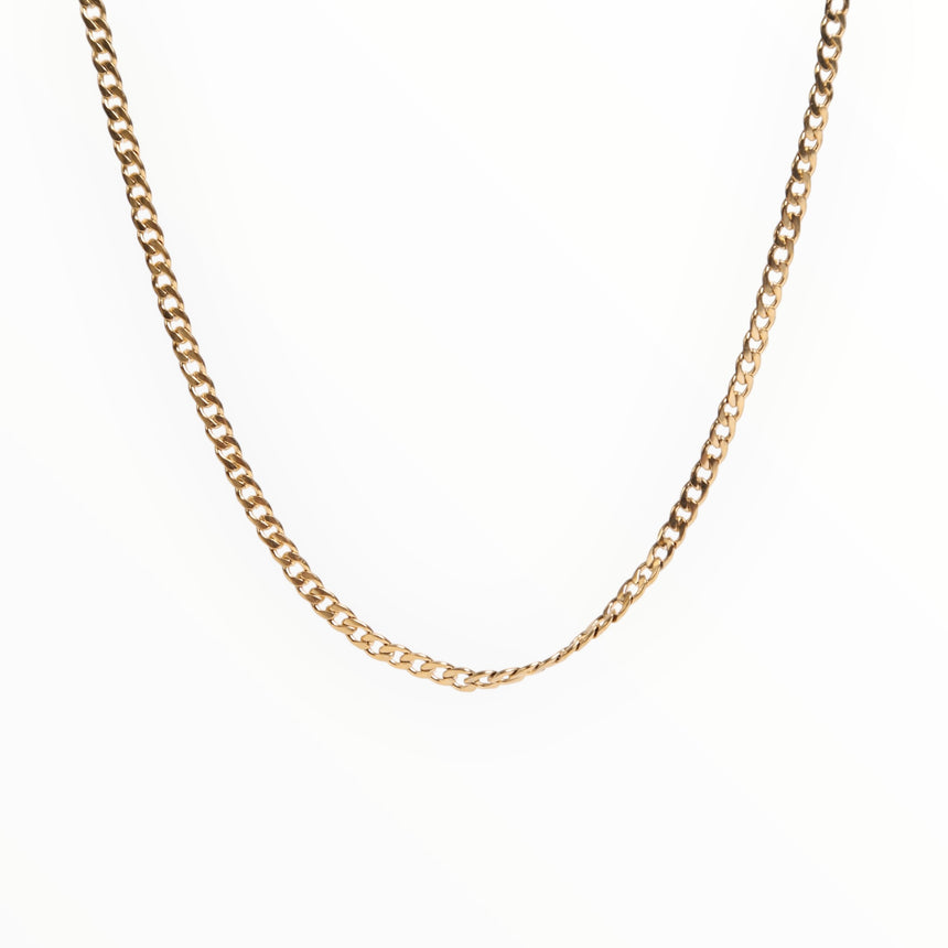 Spin Limit Curb Link Chain - Gold