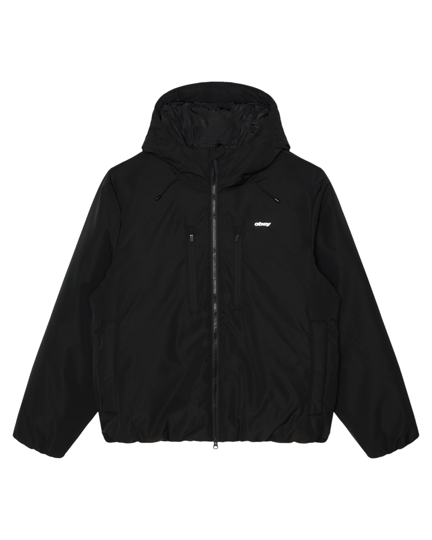 Obey Noctrax Puffer - Black