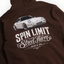 Spin Limit Carrera 2 Heavyweight Hoodie - Brown