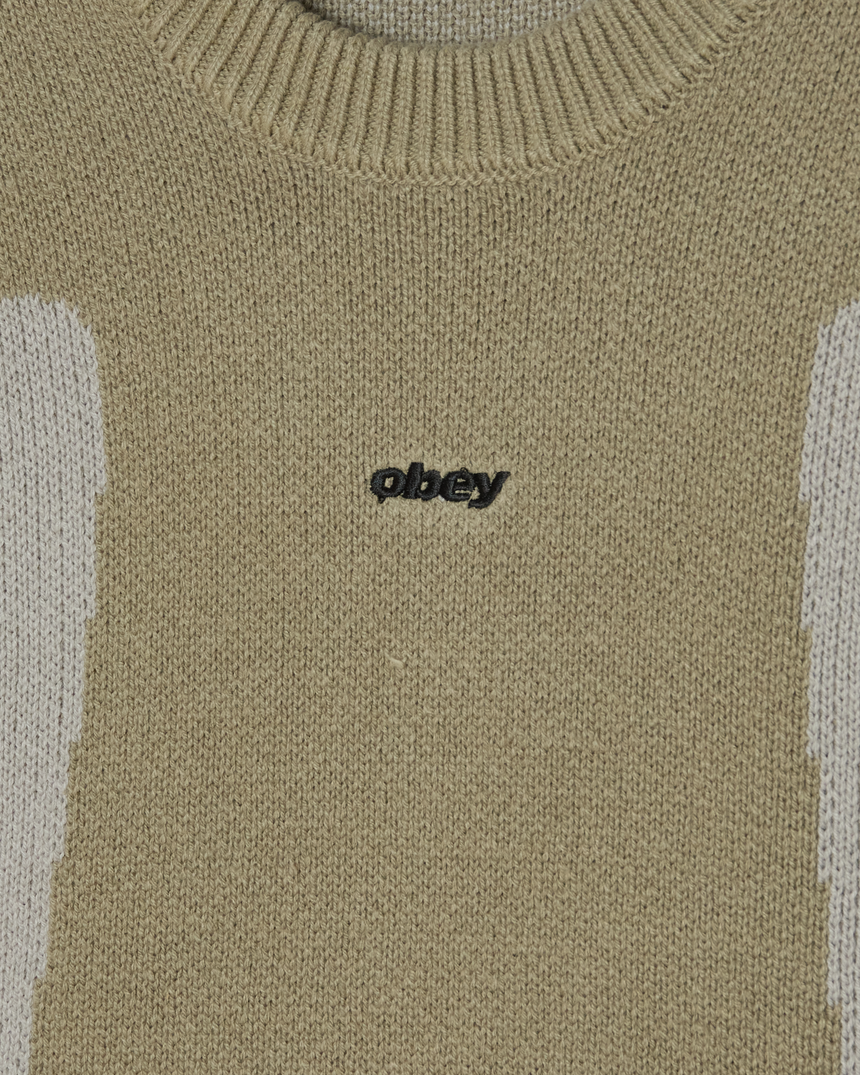 Obey Brann Sweater - Grey