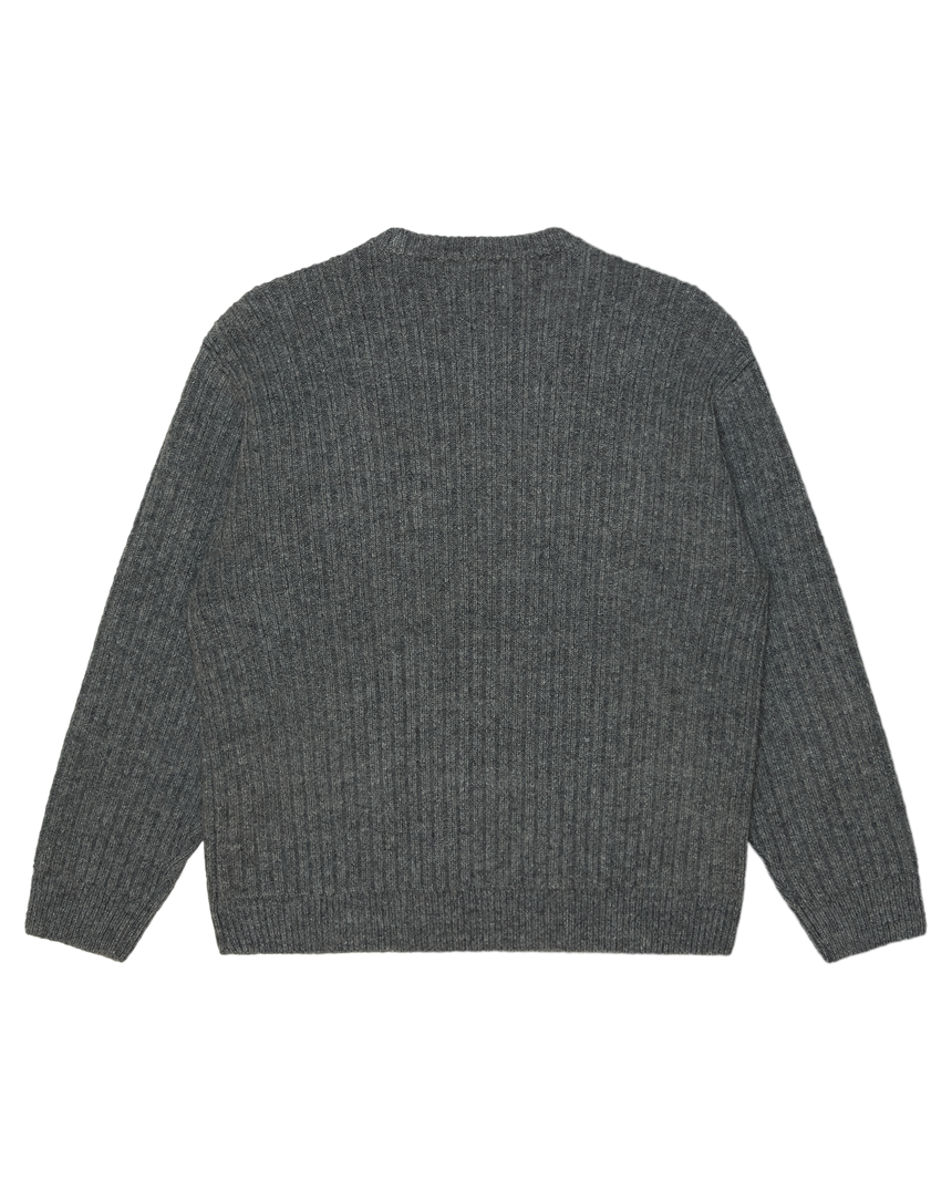 Obey Drex Sweater - Heather Charcoal
