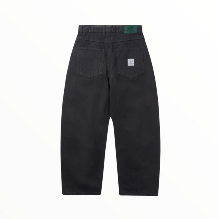 Butter Goods Wide Cut Denim Pants - Flat Black