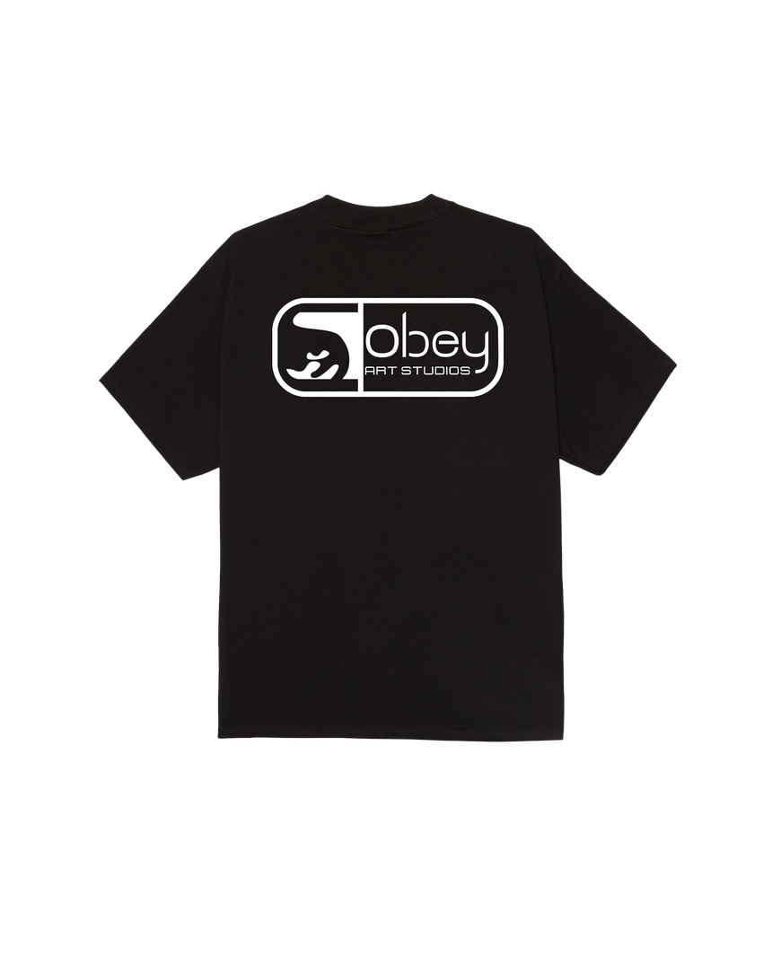 Obey Art Studios Tee - Black