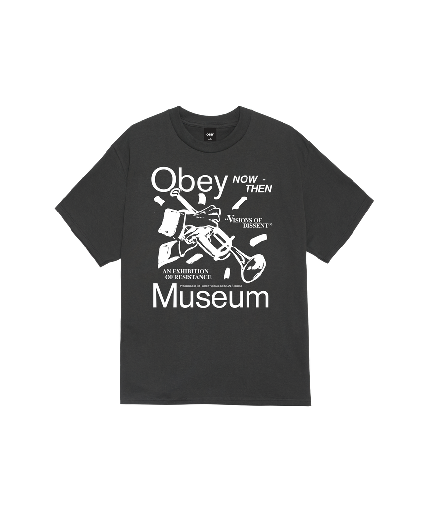 Obey Miseum Tee - Vintage Black