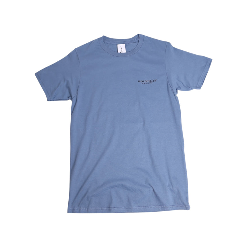 Spin Limit Club Tee - Iron Blue