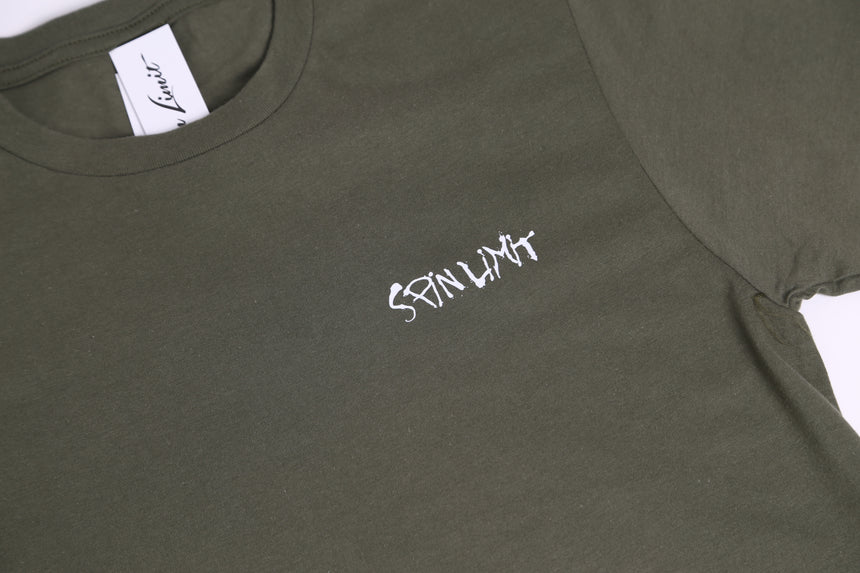 Spin Limit Splash Logo Tee - Olive