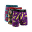 2 Undr Swing Shift Print Boxer 3 Pack - Donuts/Poutine/Banana - Spin Limit Boardshop