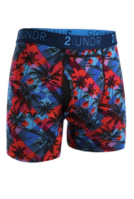 2 Undr Swing Shift Print Boxer 3 Pack - Tonga/Samoa/Fiji - Spin Limit Boardshop