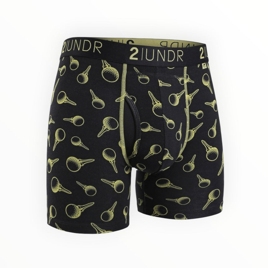 2 Undr Swing Shift Print Boxer - Gold - Spin Limit Boardshop