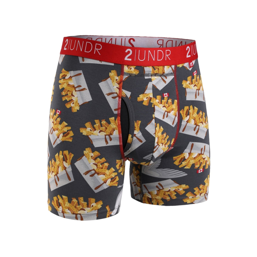 2 Undr Swing Shift Print Boxer - Poutine - Spin Limit Boardshop