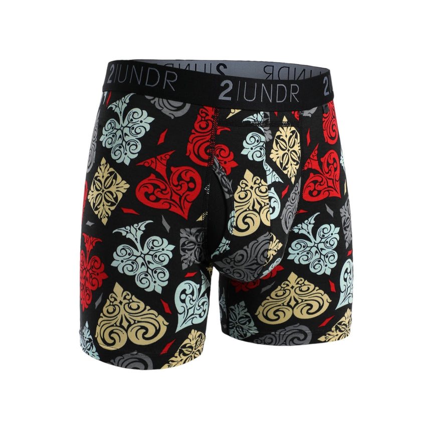 2 Undr Swing Shift Print Boxer - Spades - Spin Limit Boardshop