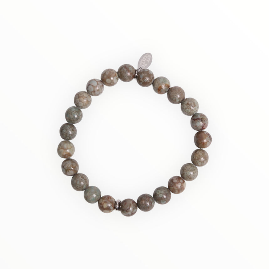 Spin Limit Fossil Coral Bracelet