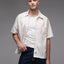 Dickies Woven Stripe Shirt -White Pink