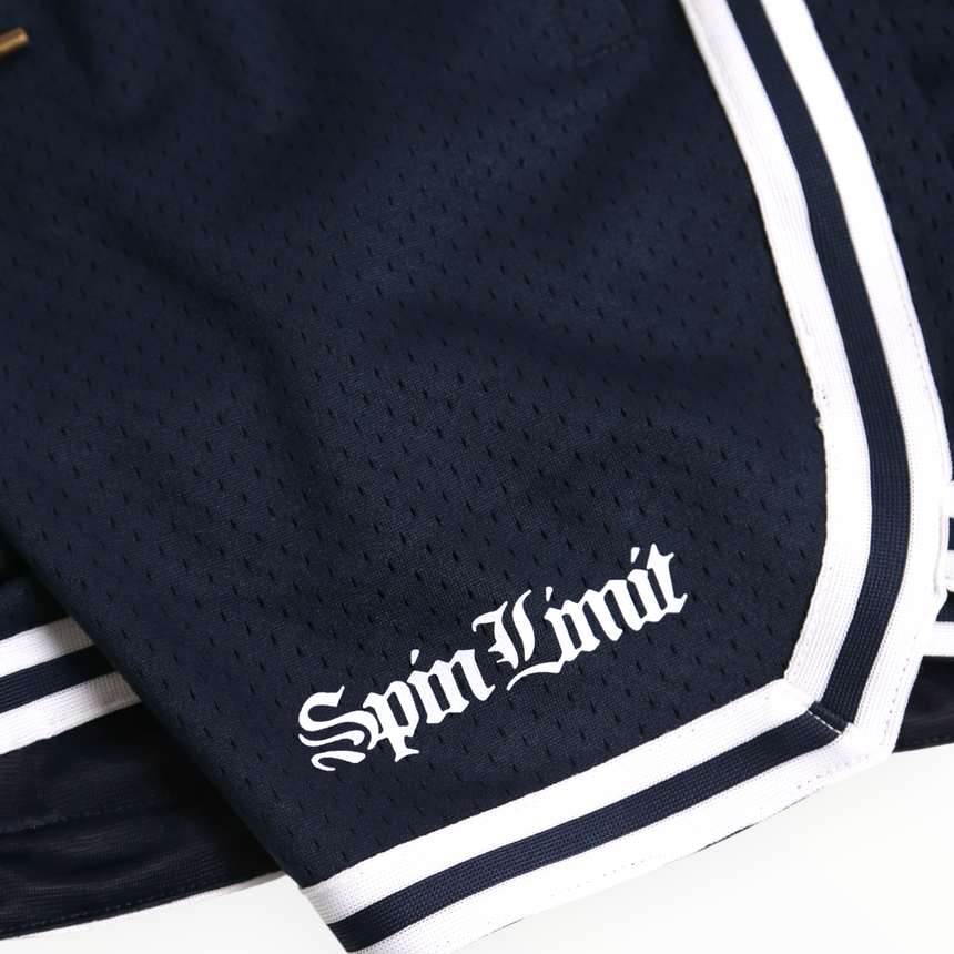 Spin Limit Bball Times Mesh Short - Navy