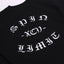 Spin Limit Fraktur Premium Heavyweight Tee - Black