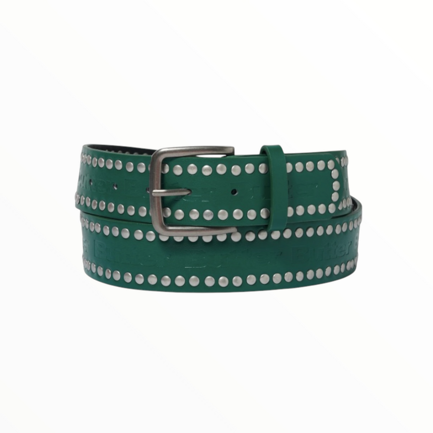 Butter Goods Studded Belt - Green