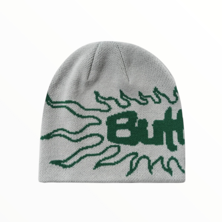 Butter Goods Solar Skully Beanie - Grey