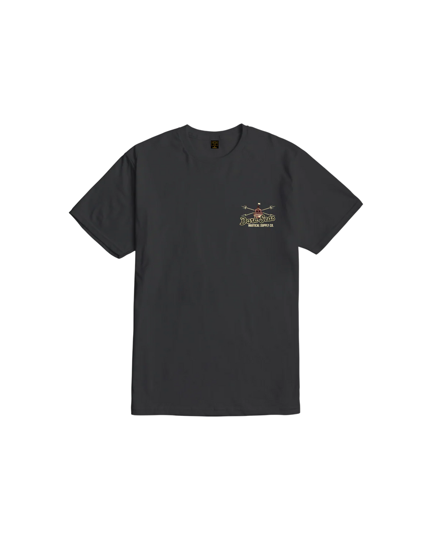 Dark Seas Beacon Tee - Charcoal