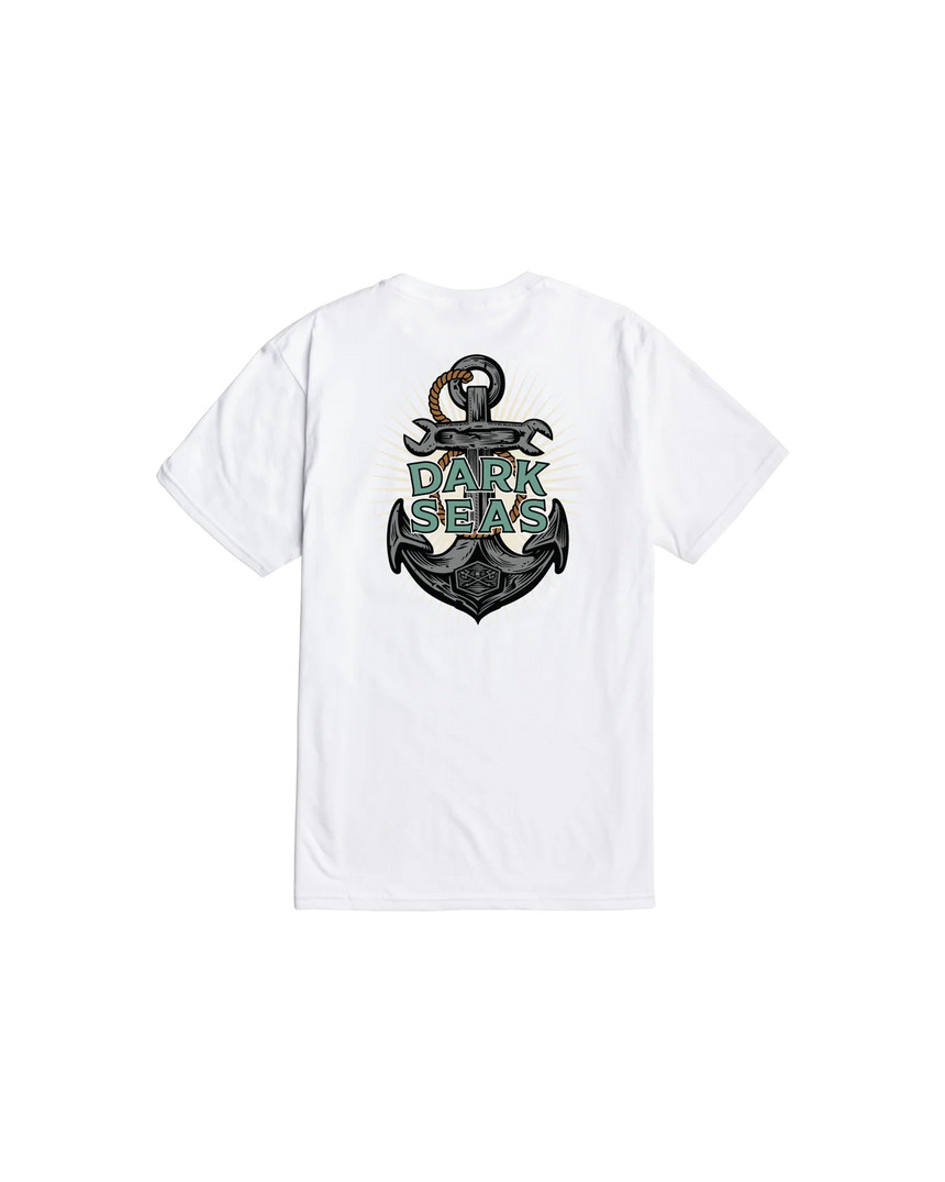 Dark Seas Anchorage Tee - White
