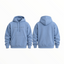 Spin Limit Simple Midweight Hood - Blue