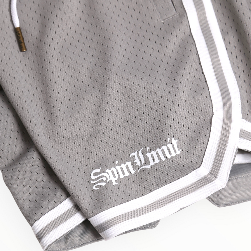 Spin Limit Bball Times Mesh Short - Grey