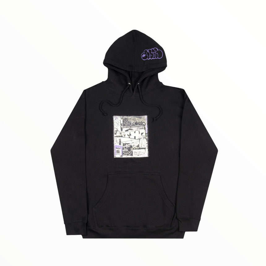 Frosted x Asar Stuff Hood - Black