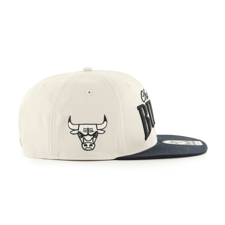 47 Brand Chandler Captain Chicago Bulls - Creme - Spin Limit Boardshop