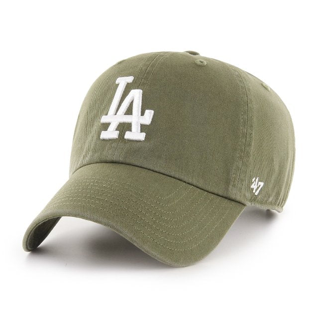 47 Brand Clean Up Los Angeles Dodgers - Olive - Spin Limit Boardshop