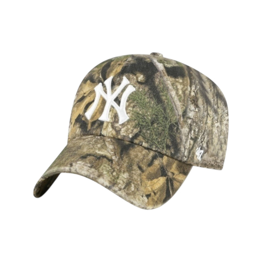 47 Brand Clean Up MLB New York Yankees - Realtree Camo - Spin Limit Boardshop