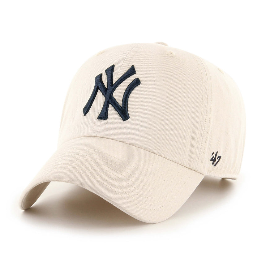 47 Brand Clean Up New York Yankees - Bone - Spin Limit Boardshop