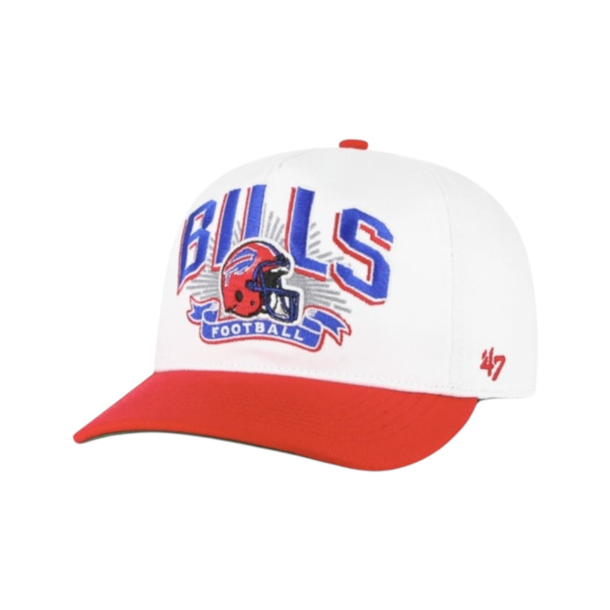 47 Brand Hitch Buffalo Bills Historic - White Red - Spin Limit Boardshop
