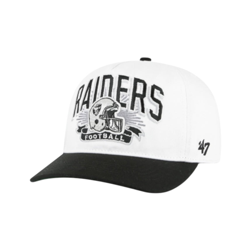 47 Brand Hitch Las Vegas Raiders Historic - White Black - Spin Limit Boardshop