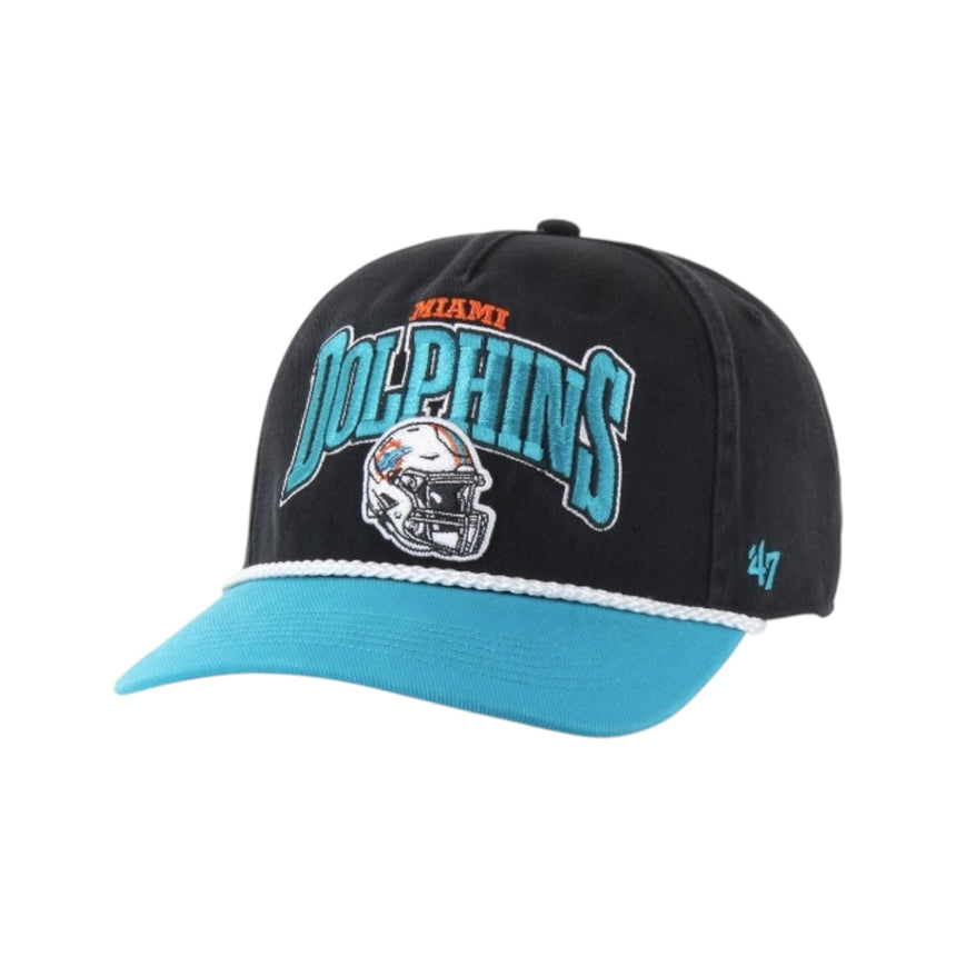 47 Brand Hitch Miami Dolphins - Black Turquoise - Spin Limit Boardshop