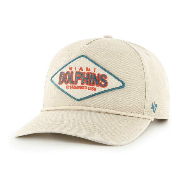 47 Brand Hitch NFL Miami Dolphins Historic - Tan - Spin Limit Boardshop