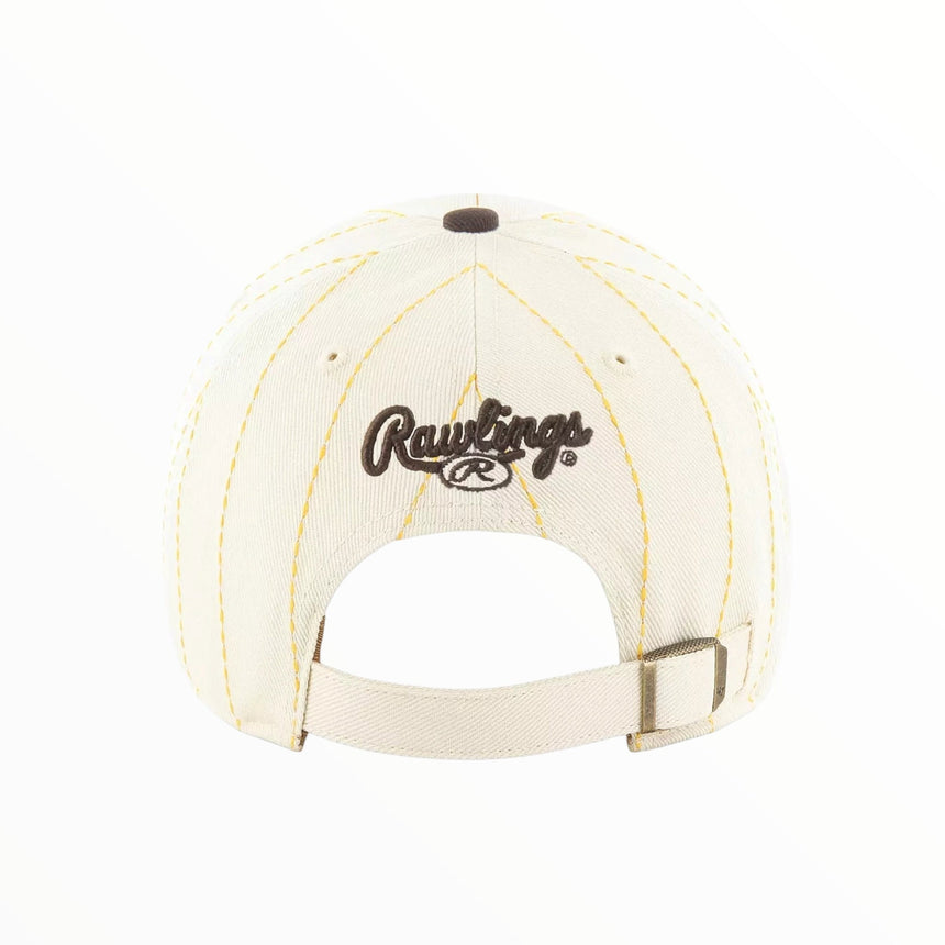 47 Brand MLB Clean Up San Diego Padres Rawling - Cream Brown - Spin Limit Boardshop