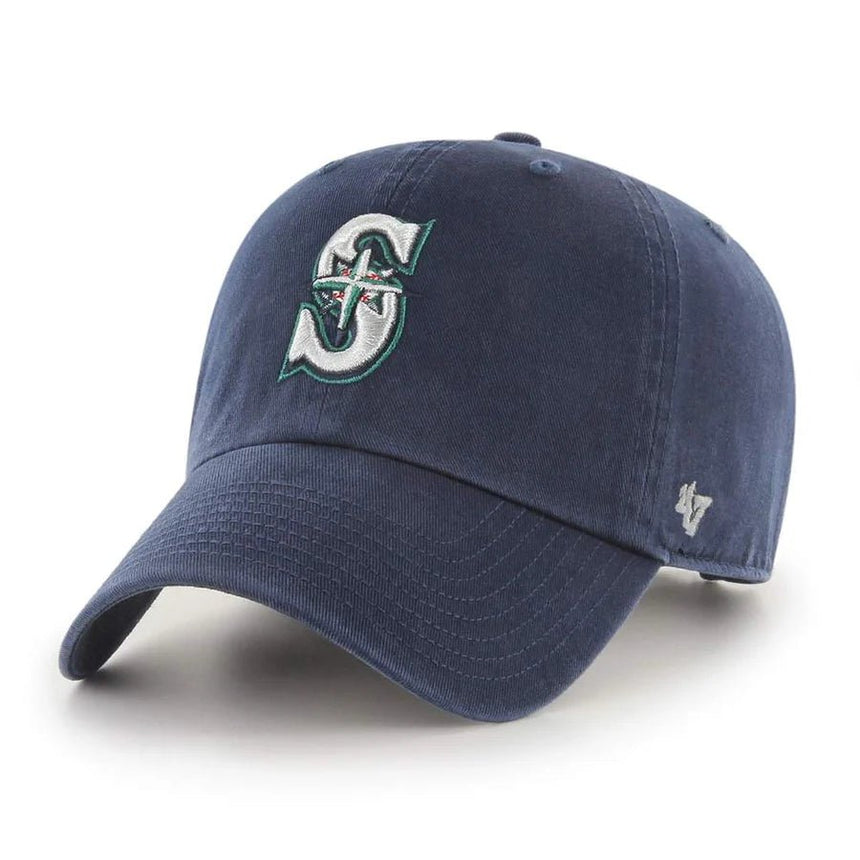 47 Brand MLB Clean Up Seattle Mariners - Navy - Spin Limit Boardshop